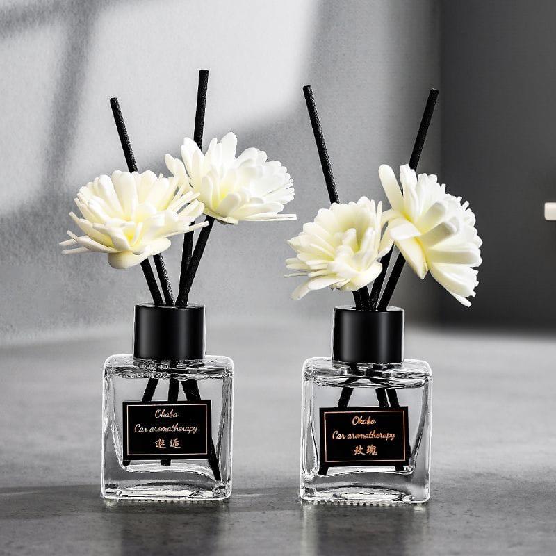Aromatherapy Reed Diffusers
▪Capacity 50ml
▪Available in different scents osmanthus, shangrila and Gardenia
▪Ideal for hotel, bedroom, living room, office etc