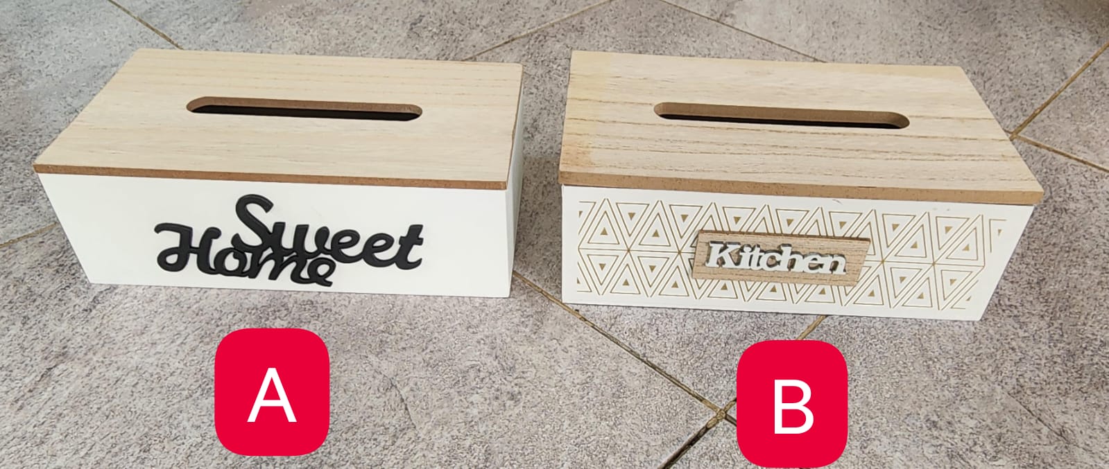 Bamboo Serviette Holder
⚕Available color as per photo
⚕Also acts as a decor on countertops/kitchen tops 
⚕Easy to Use