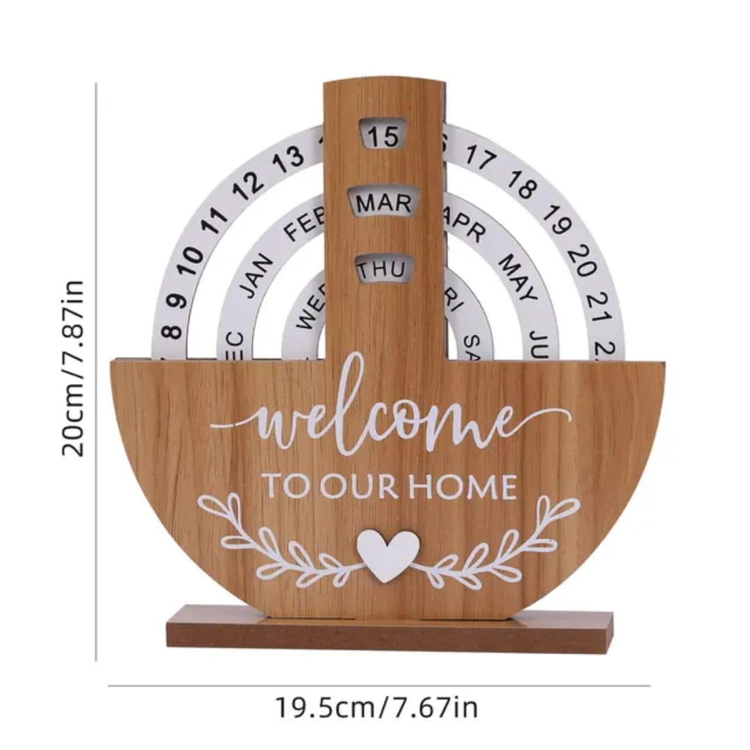 Wooden creative rotating calendar
☆Measurements indicated on the photos
☆All designs available