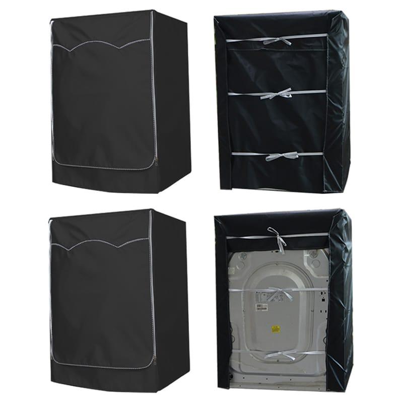 Black Front load washing machine cover with zipper
Size: 60*65*85cm
Black.
With a zipper