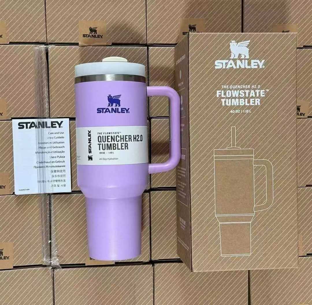 ♨Original Stanley tumbler
▪Branded with Stanley logo
▪Capacity 1.2L
▪Stainless Steel Tumbler with Handle &  Straw Lid,
▪Keeps Drinks hot and Cold up to 12hrs 
▪100% Leakproof Bottle for Water