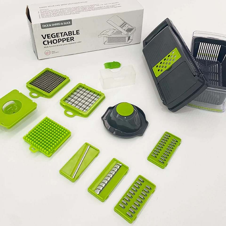 ♨1.2l vegetable slicer with drainer
multifunctional vegetable chopper handle
suitable for grating food and vegetables