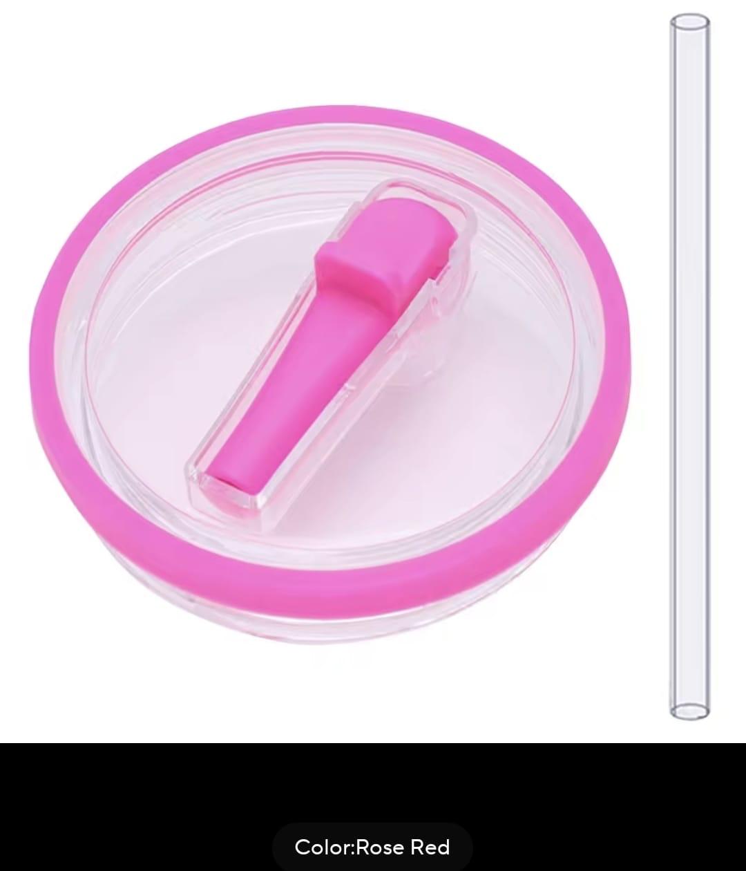 Anti leak /leak proof Stanley tumbler replacement lids with straws making sure that no spills occur when carrying your Stanley mug