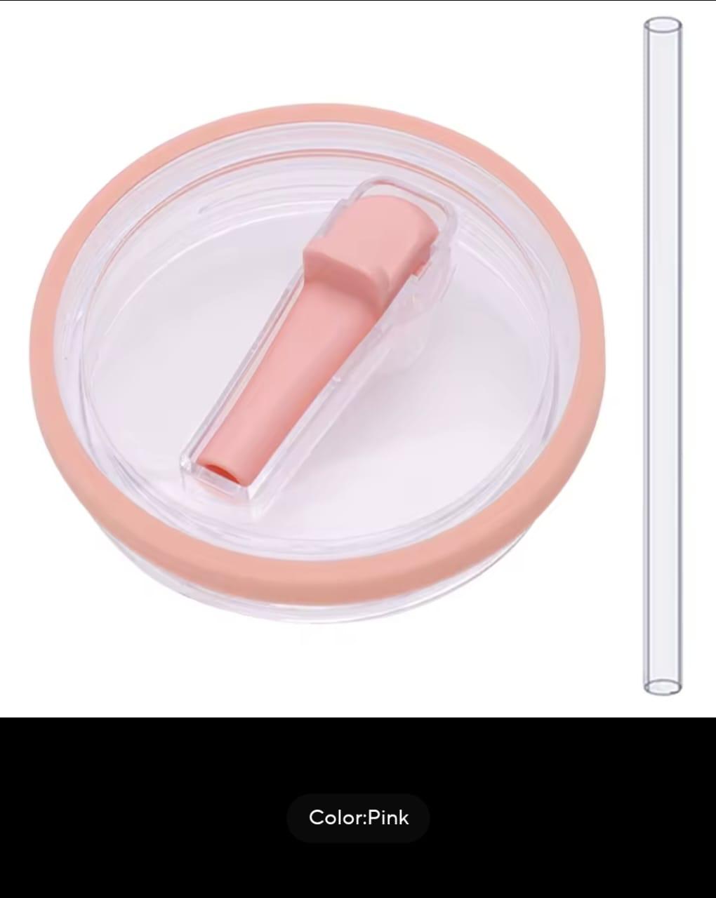 Anti leak /leak proof Stanley tumbler replacement lids with straws making sure that no spills occur when carrying your Stanley mug