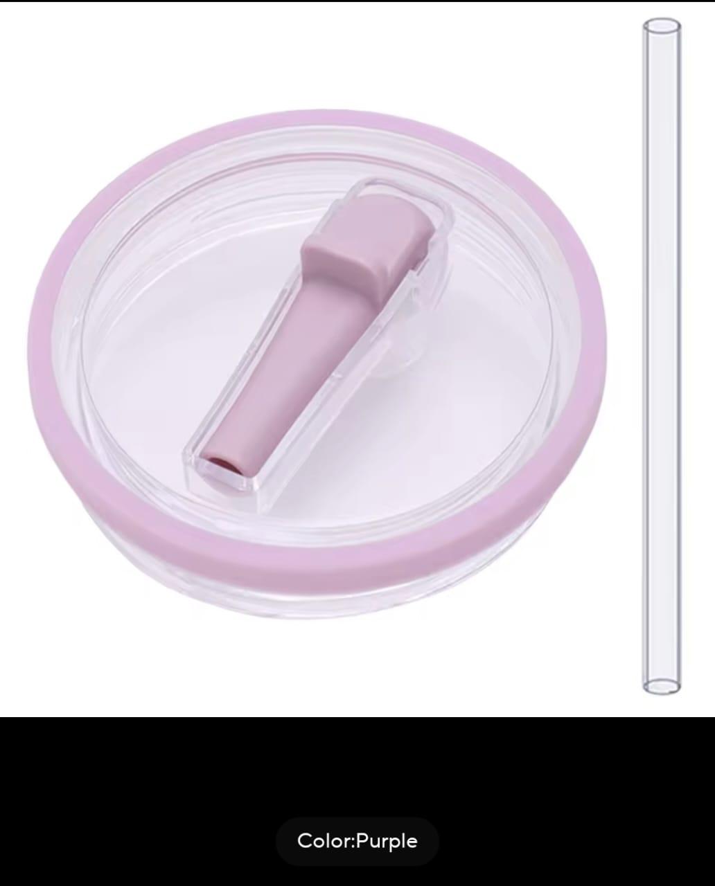 Anti leak /leak proof Stanley tumbler replacement lids with straws making sure that no spills occur when carrying your Stanley mug