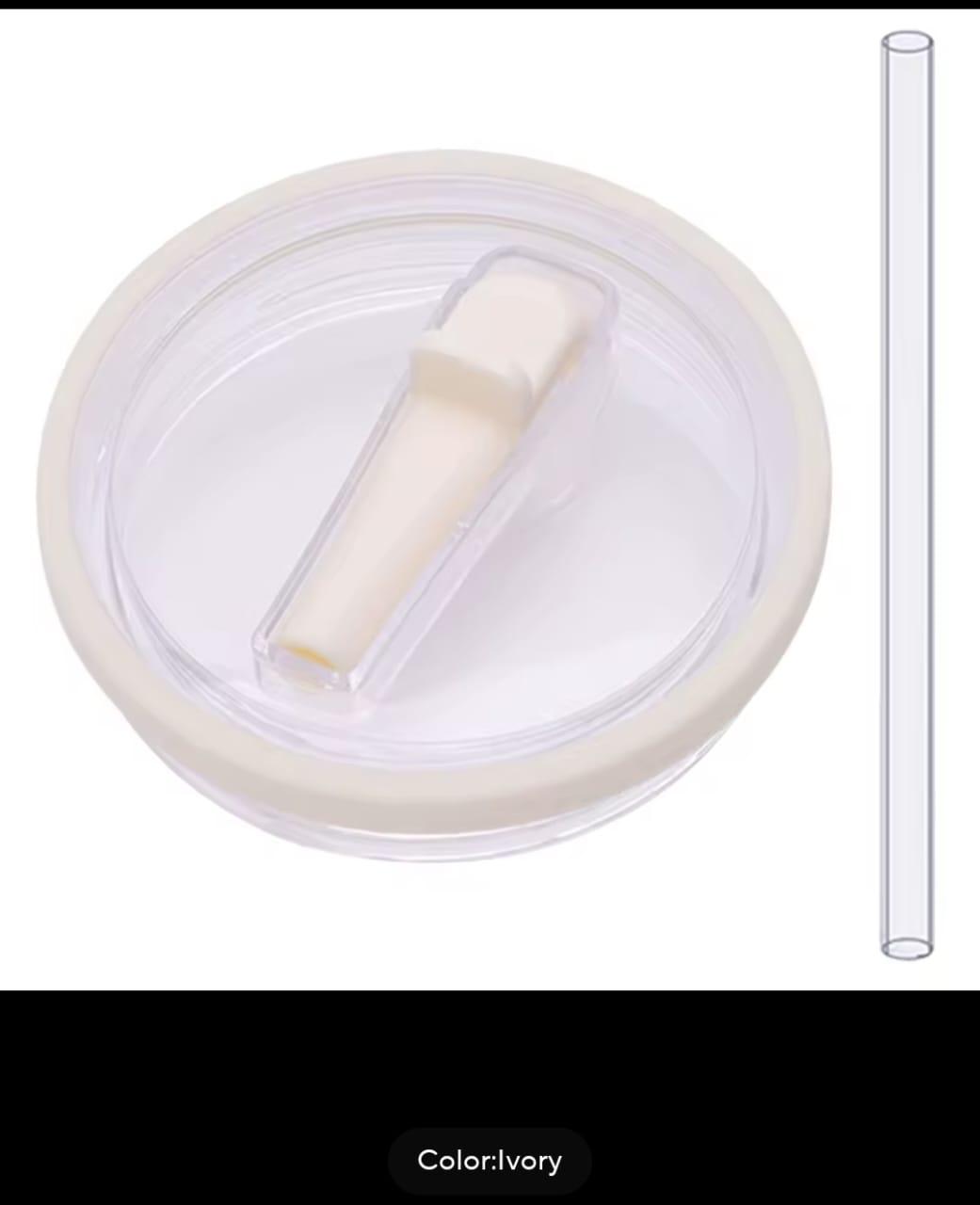 Anti leak /leak proof Stanley tumbler replacement lids with straws making sure that no spills occur when carrying your Stanley mug