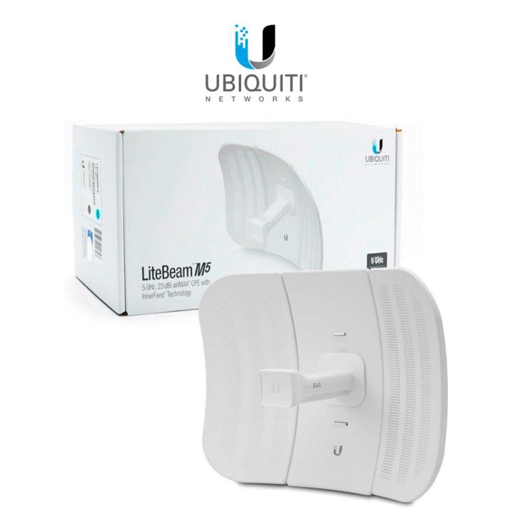 INTERNET RECEIVER.Ubiquiti airMAX Litebeam M5 LBE-M5-23.The Litebeam M5 is designed to be a cost effective and high performance solution for long-distance, wireless broadband bridging.