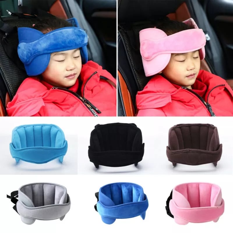 Car Seat Headrest For Kids, Comfortable Baby Head Support Band, Safety Carseat Neck Relief Pillow