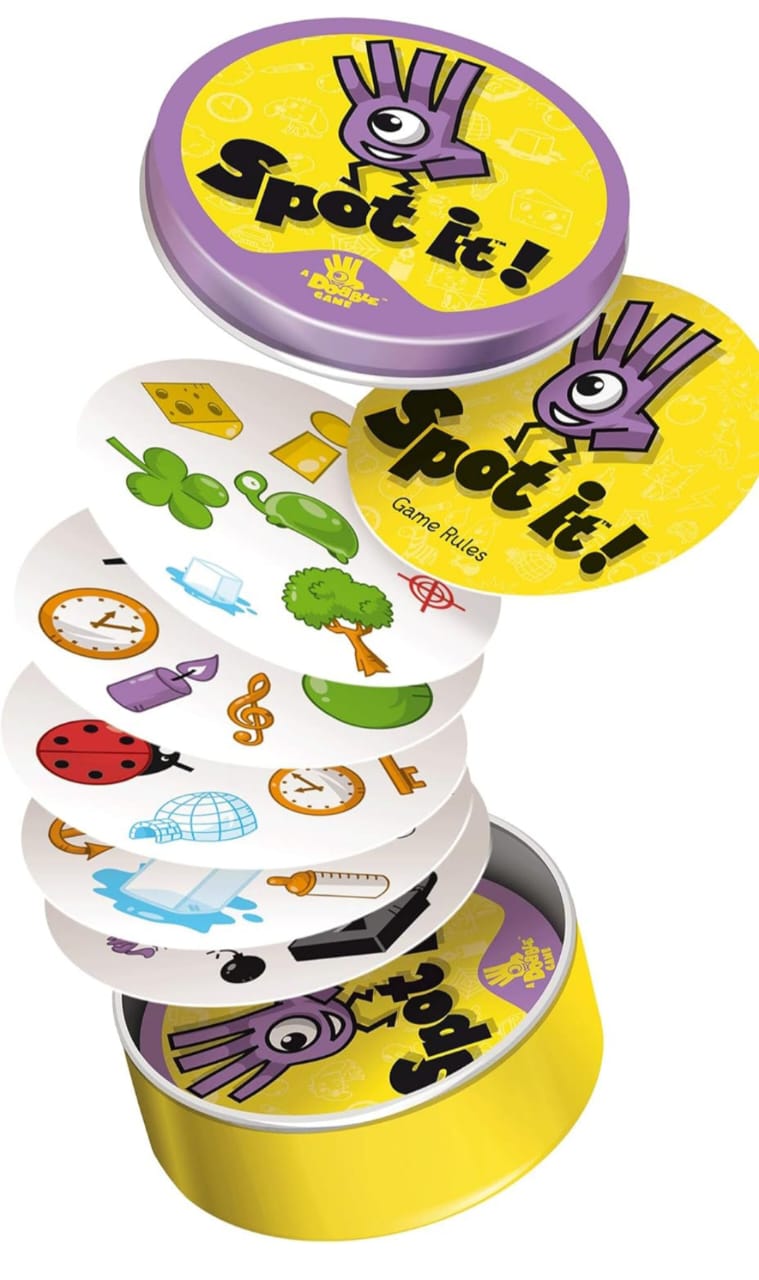 Spot It! Classic Card Game.Spot It! Classic Card Game | Game for Kids | Age 6+ | 2 to 8 Players | Average Playtime 15 Minutes