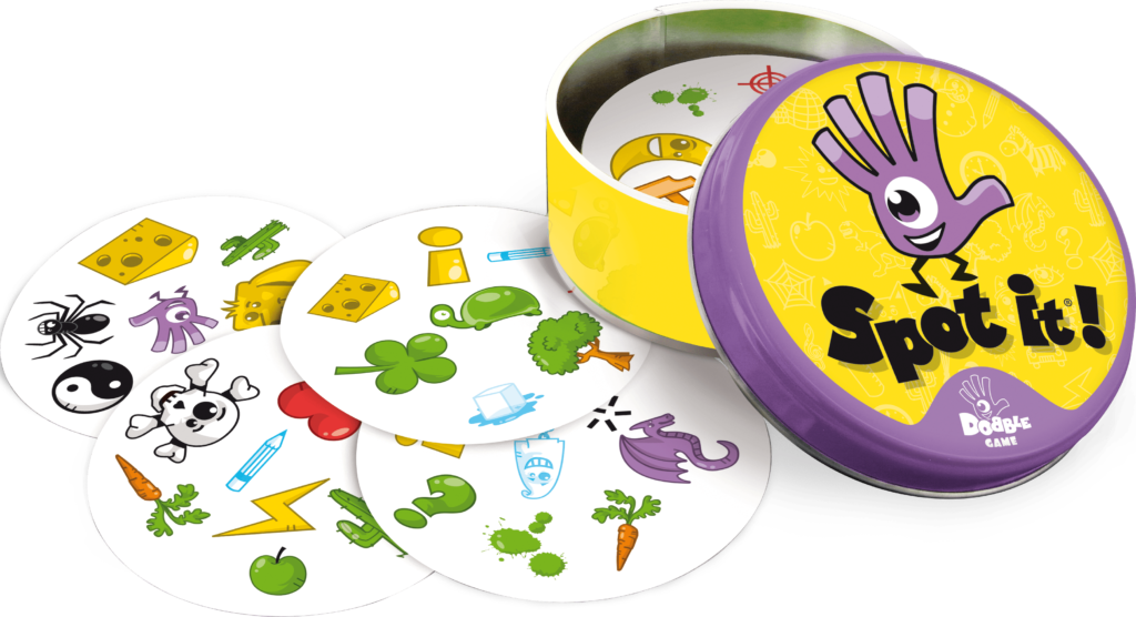 Spot It! Classic Card Game.Spot It! Classic Card Game | Game for Kids | Age 6+ | 2 to 8 Players | Average Playtime 15 Minutes
