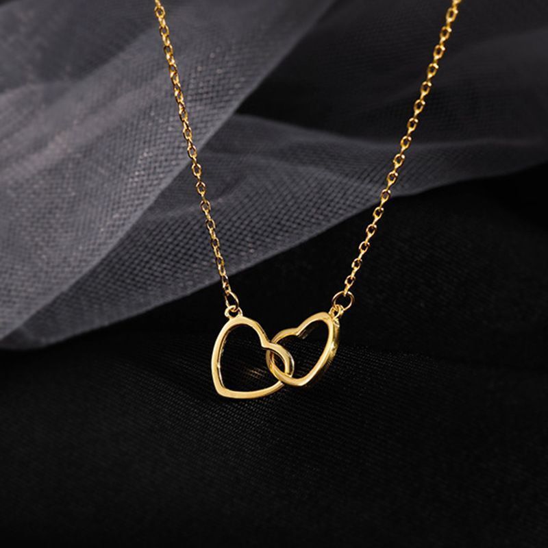Love clavicle chain endurance simple and versatile necklace