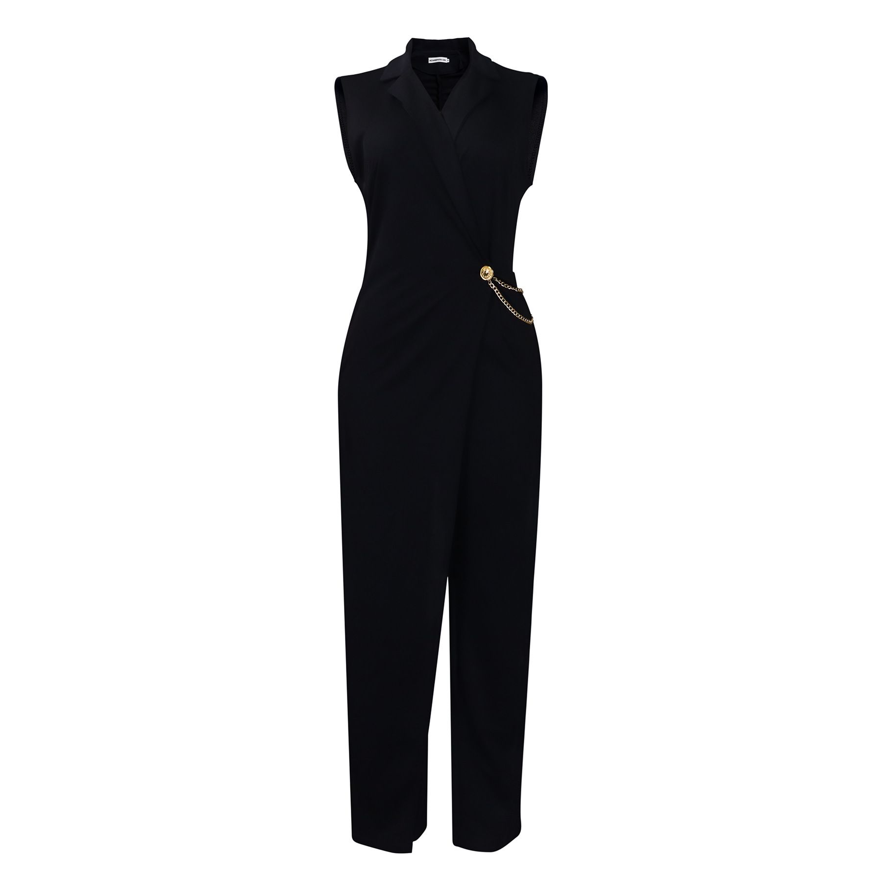 Women's Notch Lapel Plain Jumpsuits,Hign Waisted Sleeveless Romper,Off Shoulder Siamese Trousers, Women One Piece Solid-Color Jumpsuit Pants Outfit