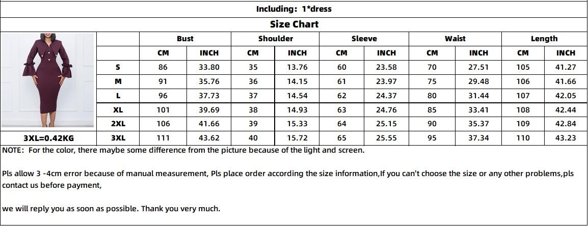 Women's 1950s Long Sleeve Pencil Dress,Knee Length Bodycon Vintage Cocktail Dresses Midi Dress