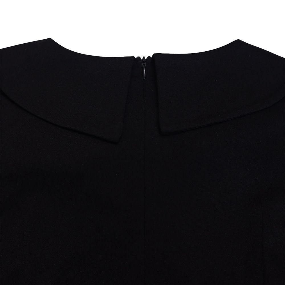 Women's 1950s Long Sleeve Pencil Dress,Knee Length Bodycon Vintage Cocktail Dresses Midi Dress