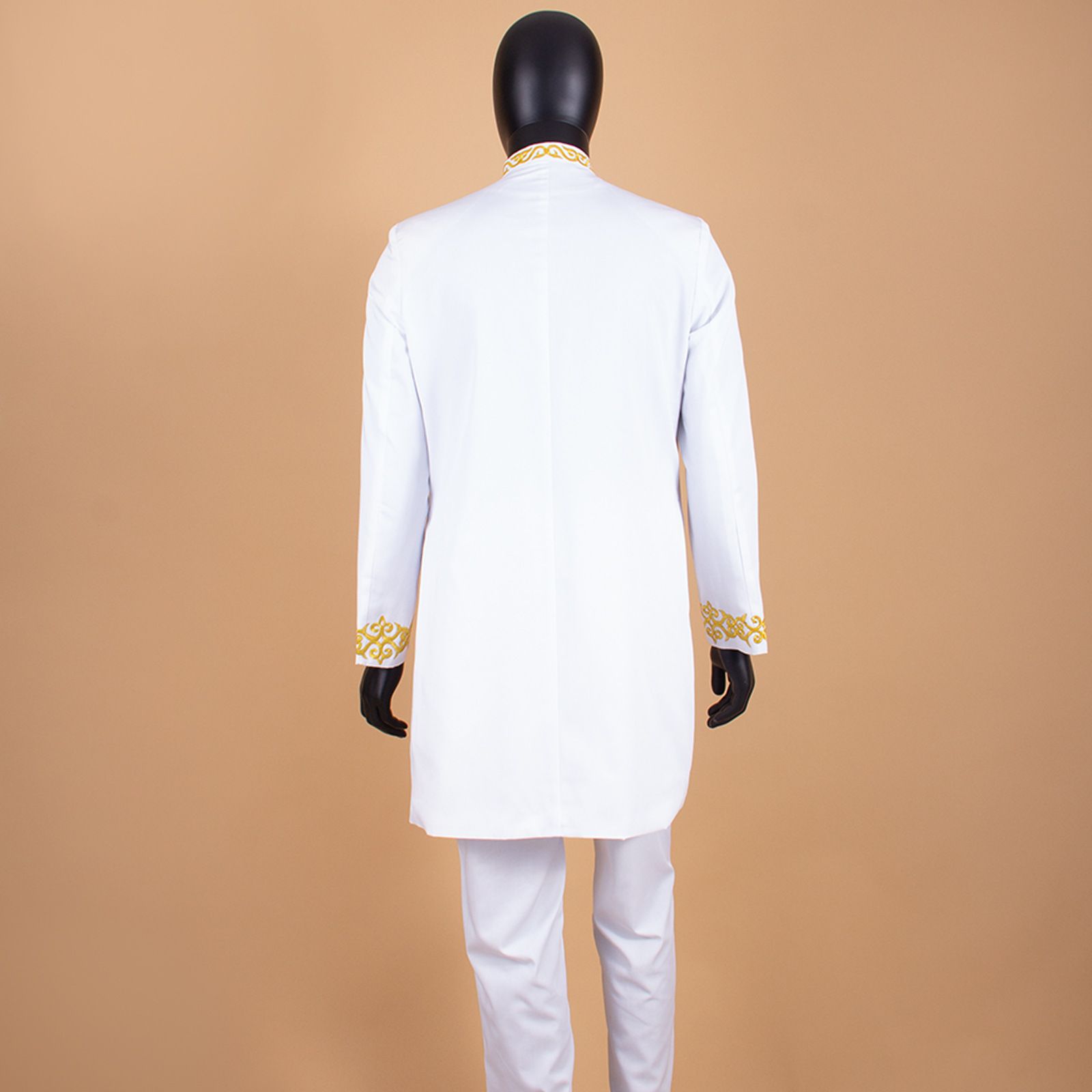 PRIVATE CUSTOM African Suits for Men Slim Fit Single Breasted Blazer and Pants Set Wax printing Business Dress Suit Party Wedding Evening