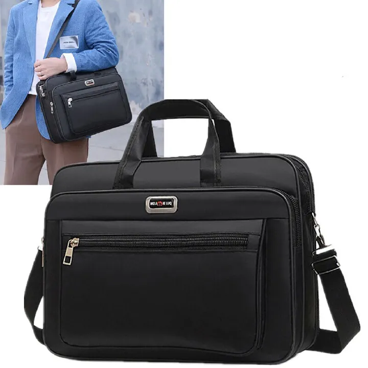 Laptop Bag Waterproof Notebook Shoulder Bag Business Briefcase
