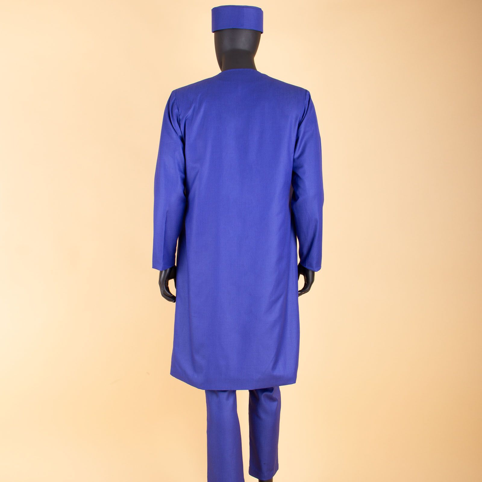 African Suits for Men Agbada Robe Shirts Pants and Tribal Hat Set Dashiki 4 Piece Outfits Traditional Attire