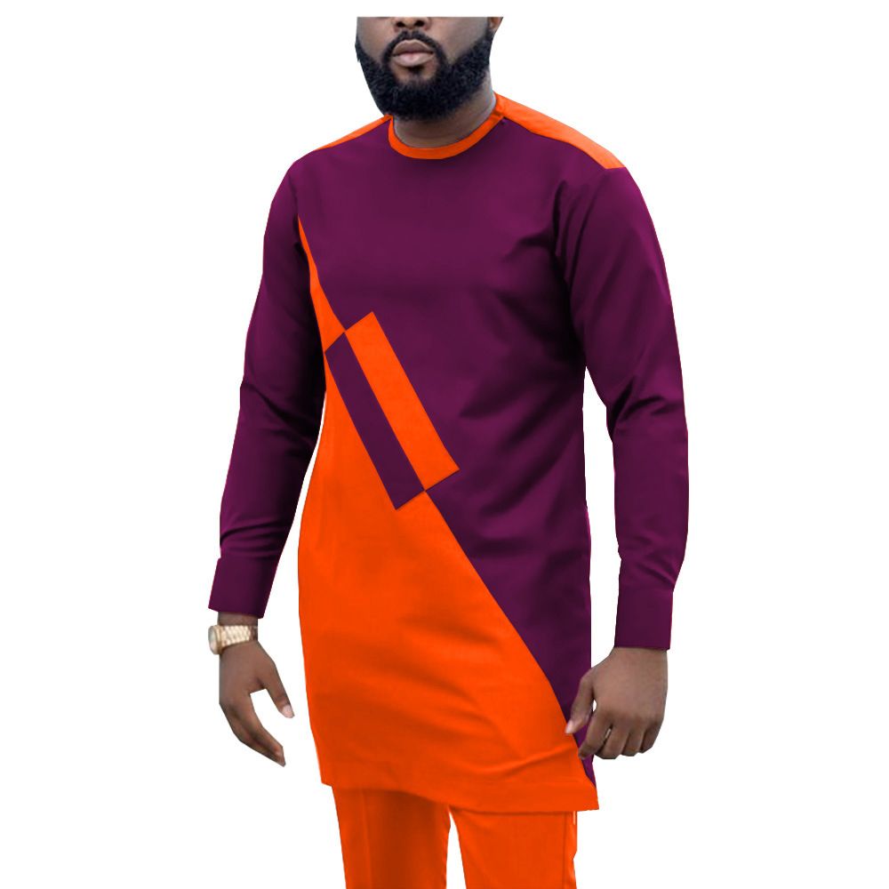 African Men Clothing Set Dashiki Coats Ankara Pants 2 Piece Set Long Sleeve Plus Size Tracksuit Outfits