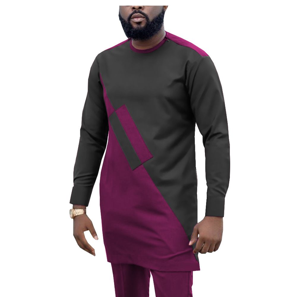 African Men Clothing Set Dashiki Coats Ankara Pants 2 Piece Set Long Sleeve Plus Size Tracksuit Outfits