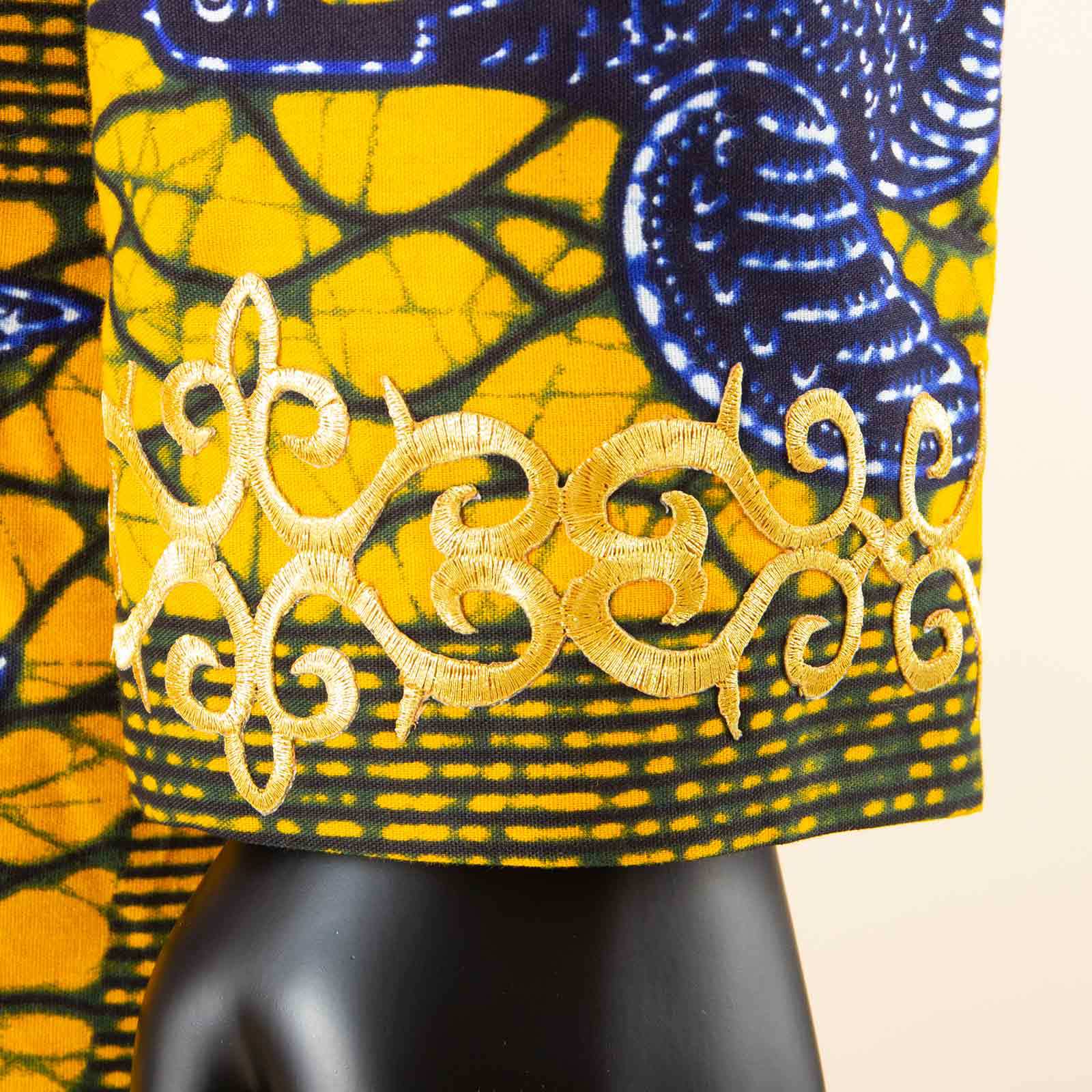 Dashiki Men African Suit Embroidery Jackets and Trousers 2 Piece Set Traditional Attire Wedding Party