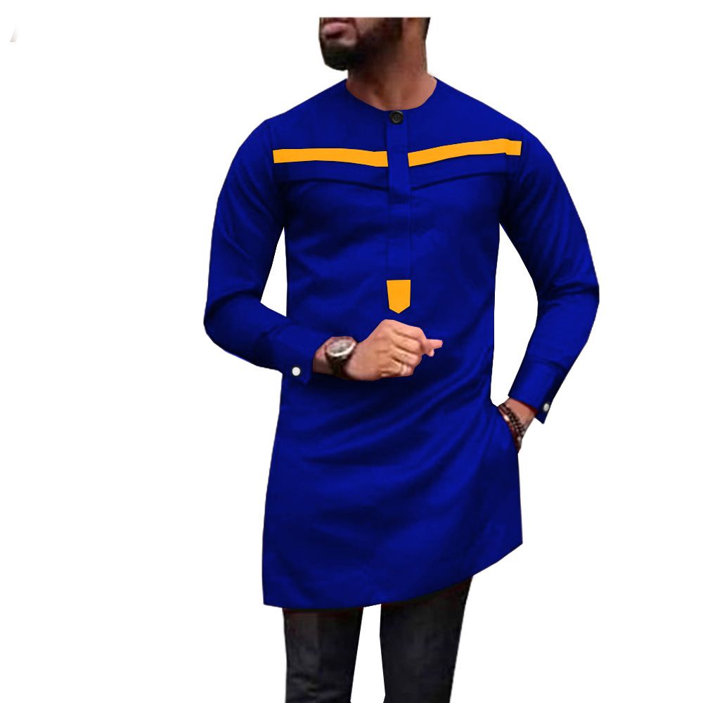 Men Tracksuit African Suits Dashiki Embroidery Long Sleeve Shirts and Pant 2 Piece Set Ankara Outfits