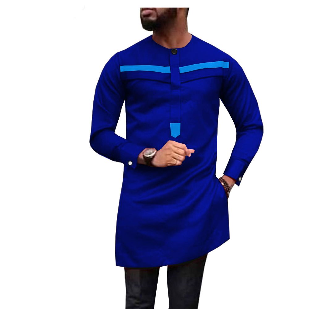 Men Tracksuit African Suits Dashiki Embroidery Long Sleeve Shirts and Pant 2 Piece Set Ankara Outfits