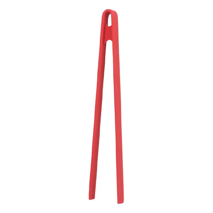 11.8 Inch Silicone Trivet Tongs for Cooking Silicone Tongs Kitchen Utensils Heat Resistant Non-Stick Food BBQ Grilling Supplies