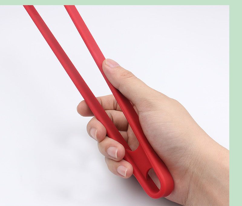 11.8 Inch Silicone Trivet Tongs for Cooking Silicone Tongs Kitchen Utensils Heat Resistant Non-Stick Food BBQ Grilling Supplies