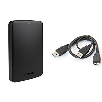 1TB Toshiba Portable External Hard Drive