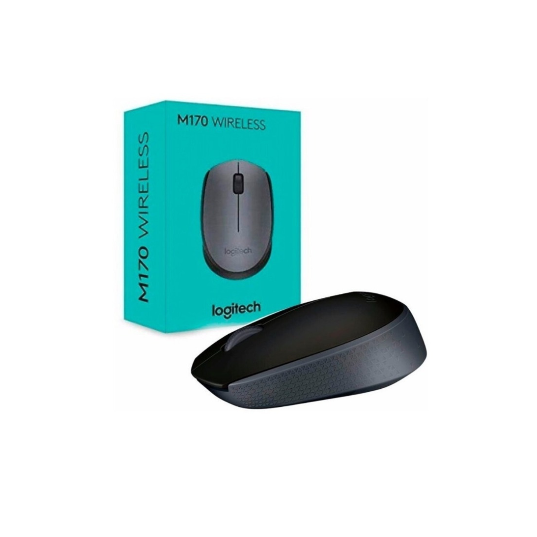 Logitech M170 Wireless Mouse for PC, Mac, Laptop, 2.4 GHz with USB Mini Receiver, Optical Tracking