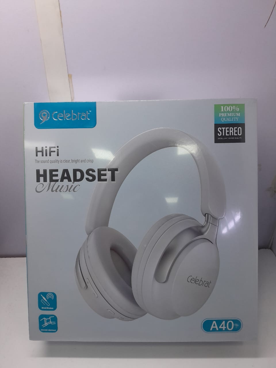 Celebrat A40 Wireless Bluetooth Headphone