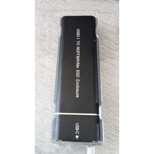 M.2 NVMe & M.2 NGFF SSD Enclosure