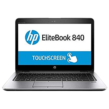 Refurbished HP EliteBook 840 G3 8GB RAM 256GB SSD 14 Inch Core I5 2.4GHz Dual Core 6th Gen Touchscreen Windows 10 Slim Laptop