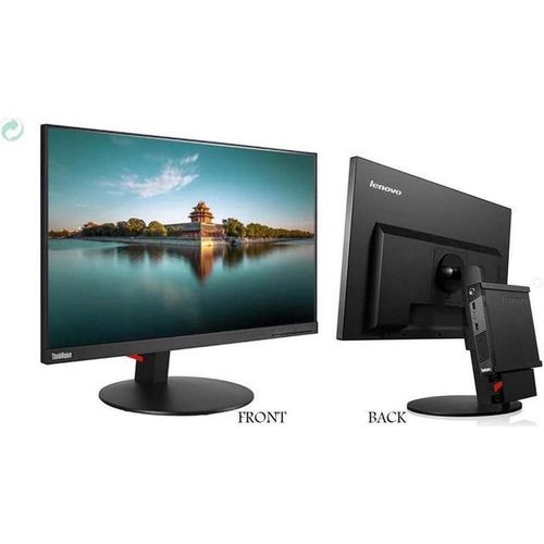 Lenovo Thinkcenter Refurbished M720q Tiny All in One Desktop Core i5 8th gen 8GB RAM, 256GB SSD 22 inch Display, Webcam,Windows 11 Pro