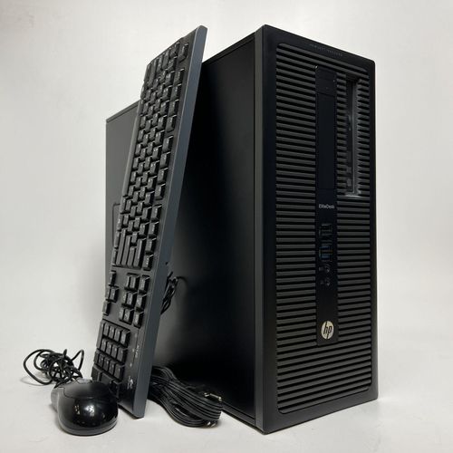 HP Refurbished EliteDesk 800 G2 Core I5 8GB RAM 500GB HDD SFF CPU Keyboard + Mouse
