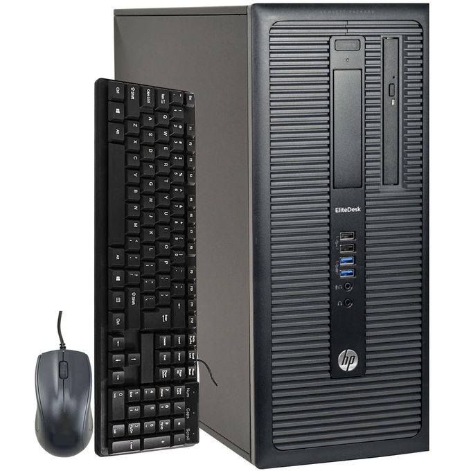 HP Refurbished EliteDesk 800 G2 Core I5 8GB RAM 500GB HDD SFF CPU Keyboard + Mouse