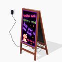 LED Writing Board electric fluorescent illuminated Advertising Portable Board Neon drawing & writing erasable Board