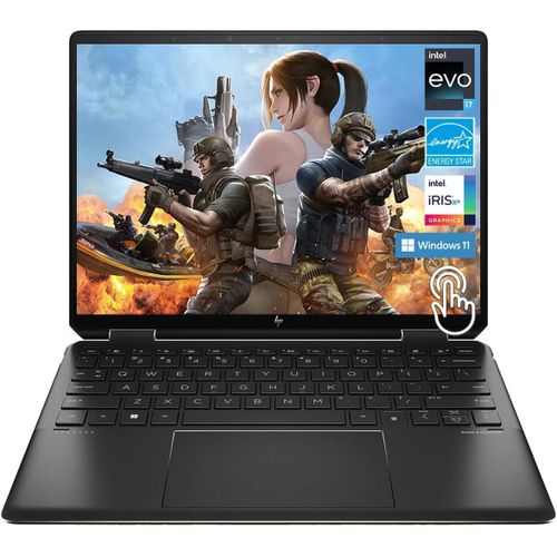 New HP Spectre x360 Convertible 14-ef2013dx, Intel Core i7 1355U, 16GB LPDDR4x 4266 (onboard), 512GB PCIe Gen4 NVMe M.2 SSD, Windows 11 Home, 13.5″ WUXGA+ Touch Screen