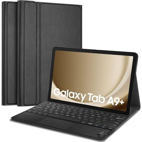 Samsung Galaxy Tab A9+ Plus 4GB RAM, 64GB LTE SIM + WiFi Android Tablet 11 Inch + Wireless Keyboard Flip Cover
