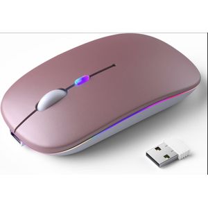 2.4G Bluetooth Dual Mode Rechargeable Wireless Mouse