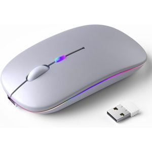 2.4G Bluetooth Dual Mode Rechargeable Wireless Mouse