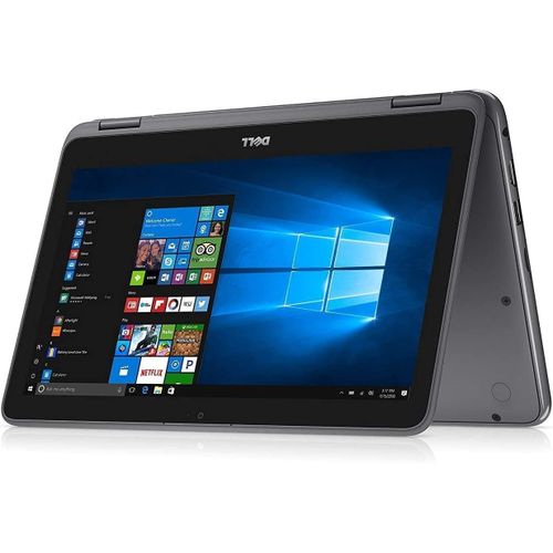 DELL Refurbished 3190 X360 4GB 128GB SSD Celeron 2-in-1 Laptop 11.6" Touchscreen Win 10 Pro Slim Oonvertible Laptop