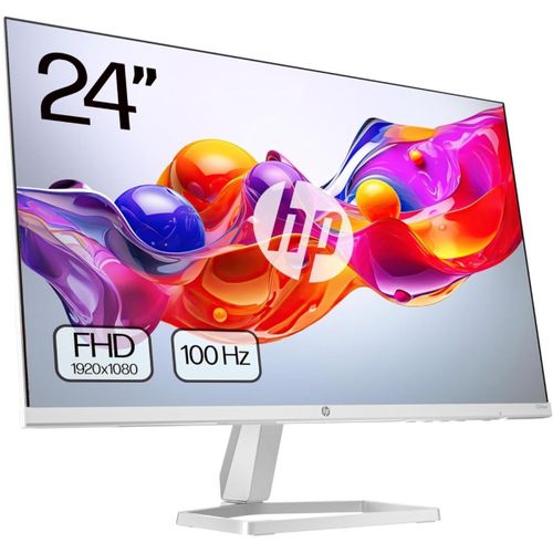 HP 524sf Series 5 24-inch FHD LED Monitor 100Hz Edge-lit HDMI VGA Anti-glare FHD IPS (1920x1080) Display, Flicker-Free, Ideal for Home & Business