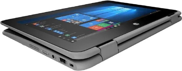 HP Refurbished ProBook 11 X360 G6 Core i3 8GB 128GB SSD 10th Gen 11.6" HD Display Touchscreen Windows 11 Pro Webcam, WiFi Laptop