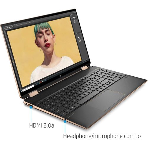 HP Spectre 14 Core i7 13th Gen 16GB RAM 1TBSSD x360 14-ef2013dx 13.5 WUXGA+ Multi-Touch IPS Display Intel Iris Xe GPU Windows 11 High-End Laptop - Nightfall Black + Leather Sleeve