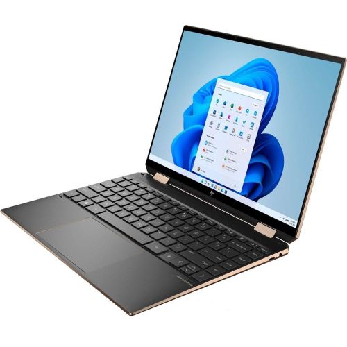 HP Spectre 14 Core i7 13th Gen 16GB RAM 1TBSSD x360 14-ef2013dx 13.5 WUXGA+ Multi-Touch IPS Display Intel Iris Xe GPU Windows 11 High-End Laptop - Nightfall Black + Leather Sleeve