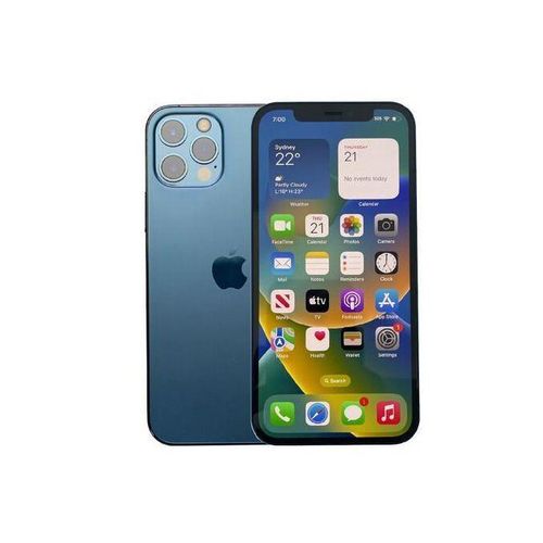 Apple iPhone 12 Pro Max 6GB RAM + 256GB Dual SIM 5G 6.7" Super Retina XDR OLED 3687mAh - Pacific Blue