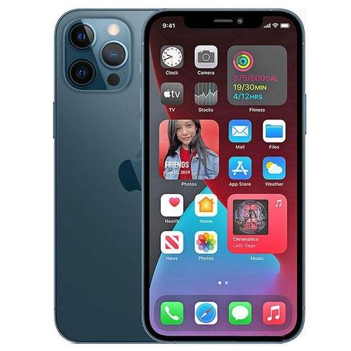 Apple iPhone 12 Pro Max 6GB RAM + 256GB Dual SIM 5G 6.7" Super Retina XDR OLED 3687mAh - Pacific Blue