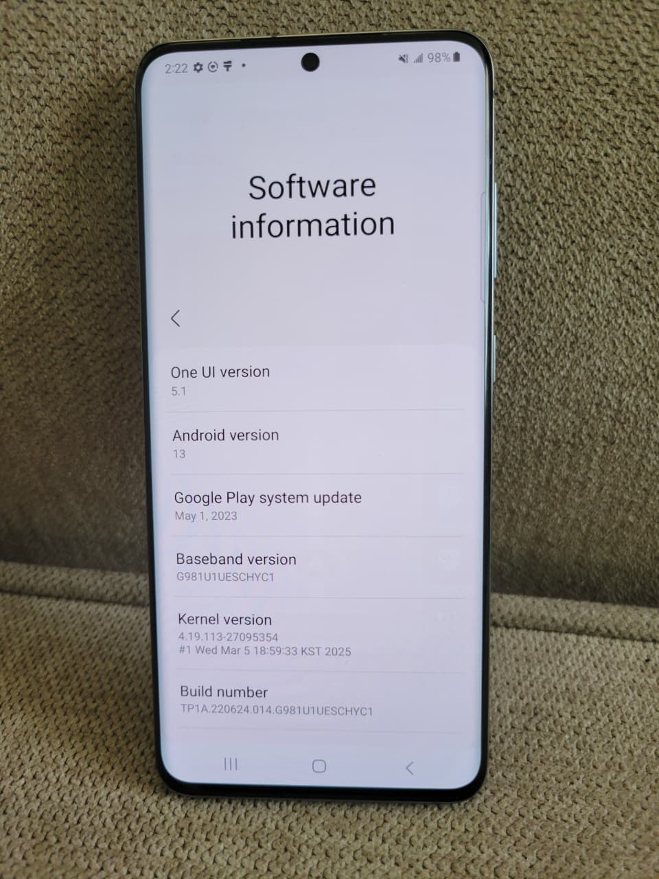 SAMSUNG S20 5G 128GB/12GB