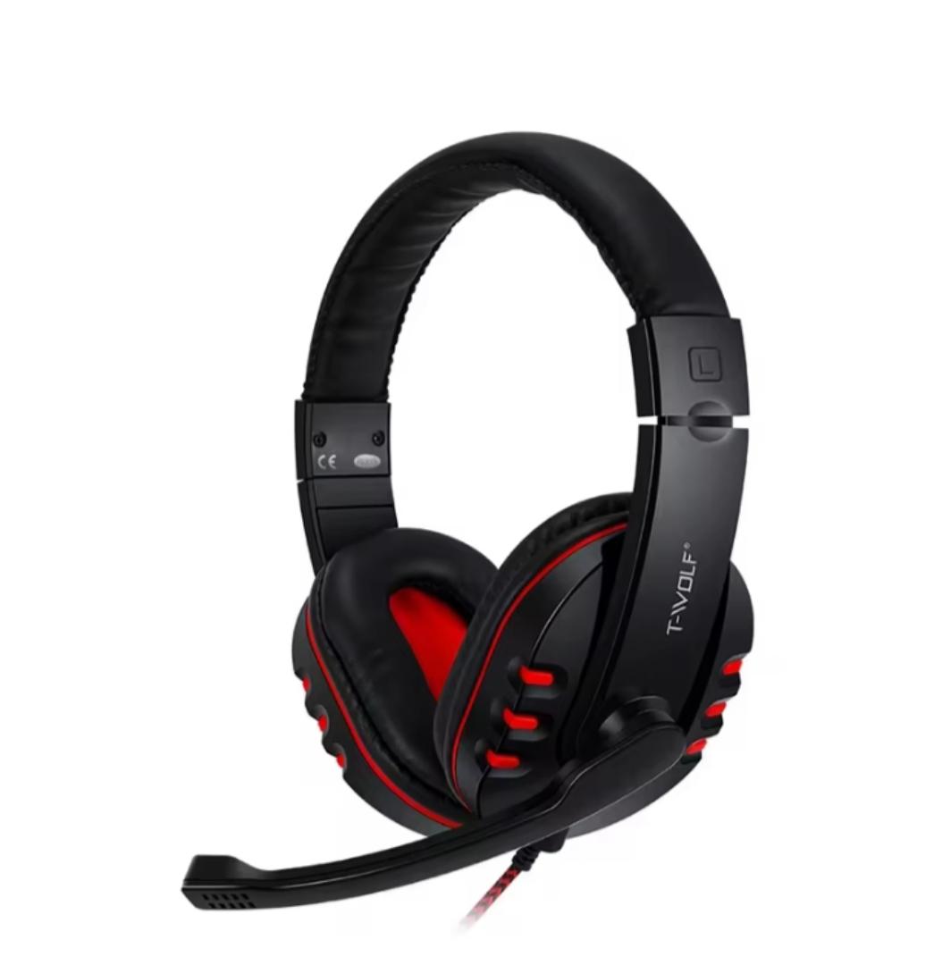 T-Wolf 5 in 1 Gaming Combo Keyboard, Mouse, Headset, Mouse pad and Speakers